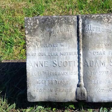 SCOTT Adam -1956 & Anne -1951