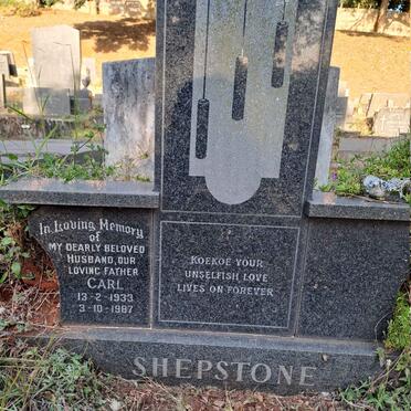 SHEPSTONE Carl 1933-1987