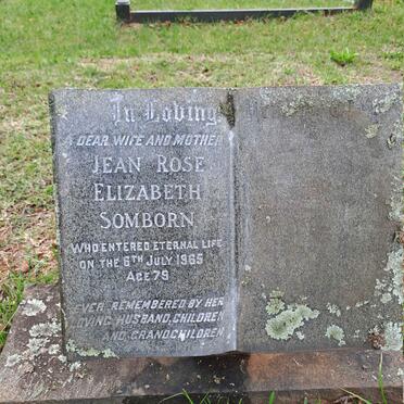 SOMBORN Jean Rose Elizabeth -1965