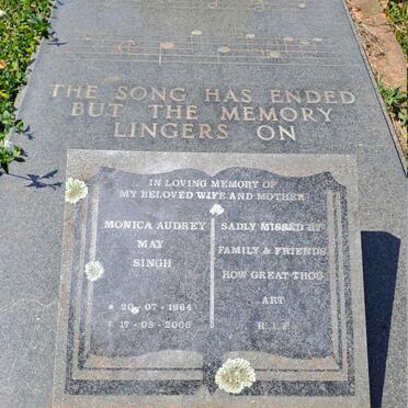 SINGH Monica Audrey 1964-2006