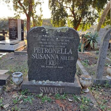 SWART Petronella Susanna Nellie