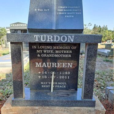 TURDON Maureen 1943-2011