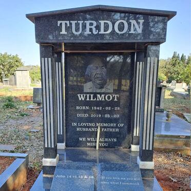 TURDON Wilmot 1942-2019