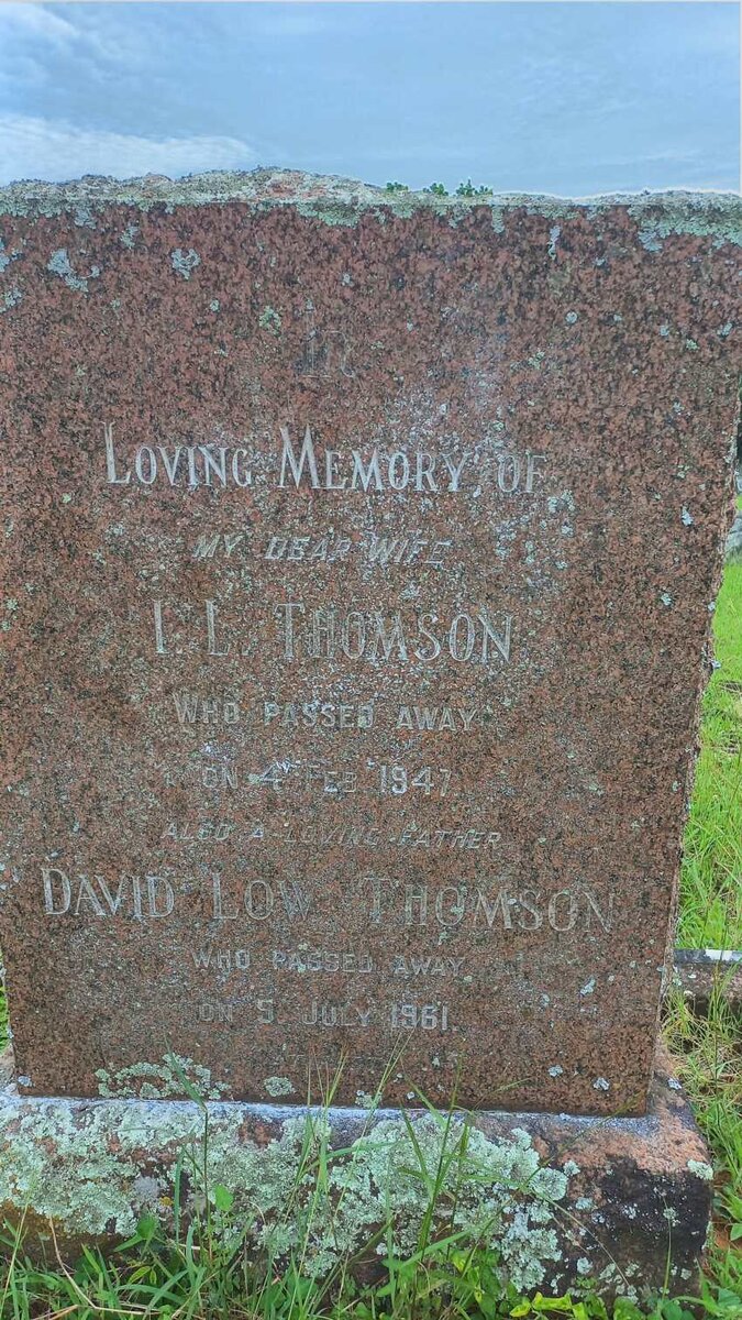 THOMSON David Low -1961 & L.L. -1947