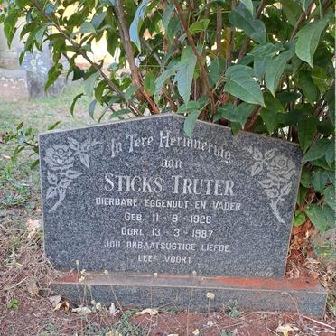 TRUTER Sticks 1928-1987