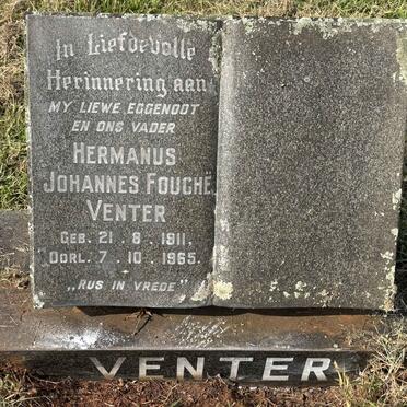 VENTER Hermanus Johannes Fouche 1911-1965