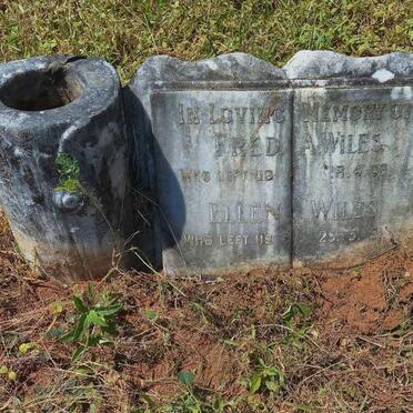 WILES Fred A. -1936 & Ellen -1951