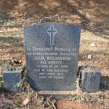 WILLIAMSON Julia nee ARNOTT -1977