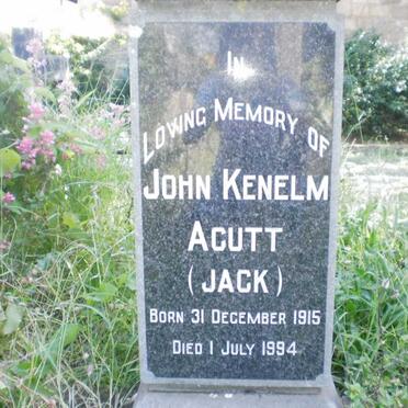 ACUTT John Kenelm 1915-1994