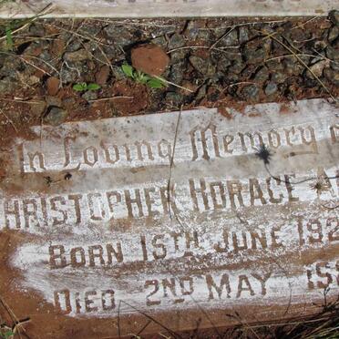 ACUTT Christopher Horace 1920-1980