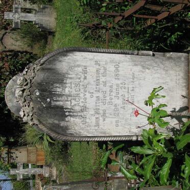 ATKINSON Agnes -1890