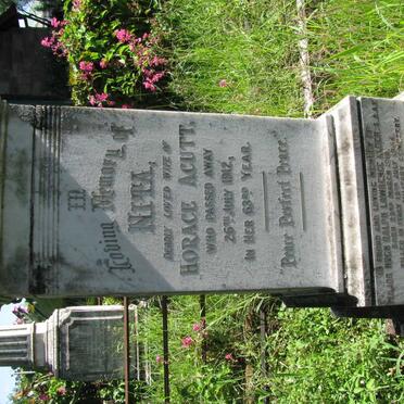 ACUTT Nita -1912 :: ALDER Hugh Ralph Lawrence :: ALDER David Lawrence