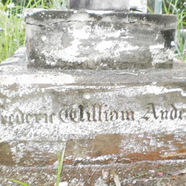 ANDERSON Frederic William -1864