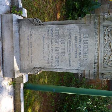 BUTCHER Arthur George -1943 &amp; Di -1930