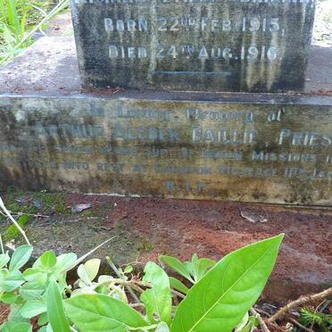 BAILLIE Richard Emelius 1915-1916 :: BAILLIE Arthur Alcock -1926