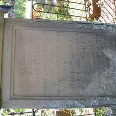 CATO Christopher Joseph -1867