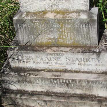 STARKEY Audrey Margaret Emma 1922-1925 :: STARKEY Doris Elaine 1887-1928 :: CHILD Emily Jane Scarborough 18?8-1835