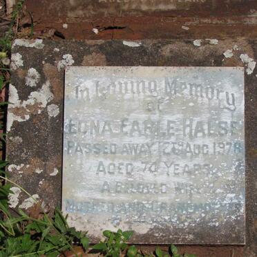 HALSE Edna Earle -1978