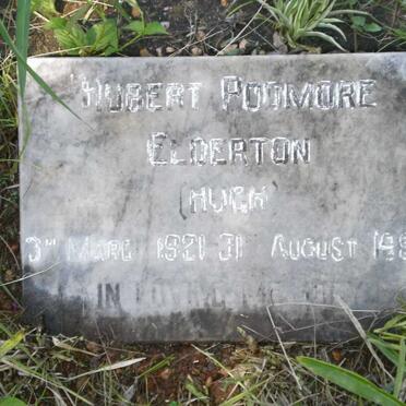 ELDERTON Hubert Podmore 1921-1995