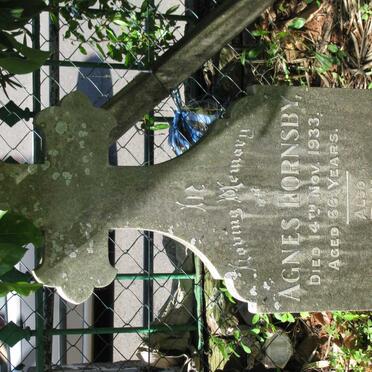 HORNSBY George R. -1934 &amp; Agnes -1933