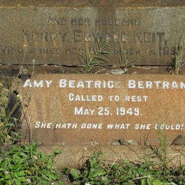 KEIT Henry Edward -1955 :: BERTRAM Amy Beatrice -1949