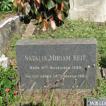 KEIT Natalia Miriam 1888-1962