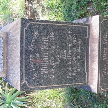 KEIT William -1916 :: KEIT Felix Allen -1959 :: KEIT Richard -1879