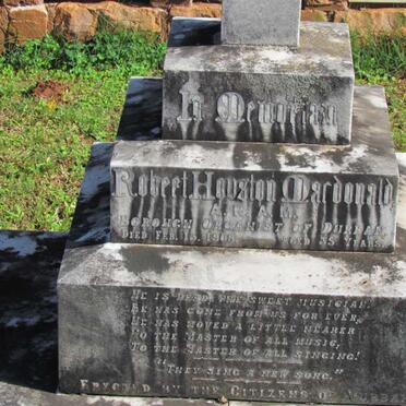 MACDONALD Robert Houston -1908