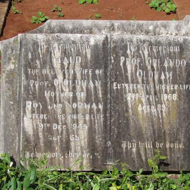 OLDHAM Orlando -1968 &amp; Maud -1945