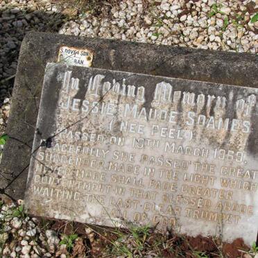 SOAMES Jessie Maude nee PEEL -1969