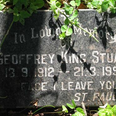 STUART Geoffrey King 1912-1992