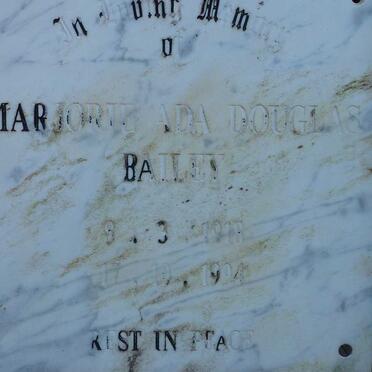 BAILEY Marjorie Ada Douglas 1918-1994