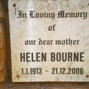 BOURNE Helen 1913-2006