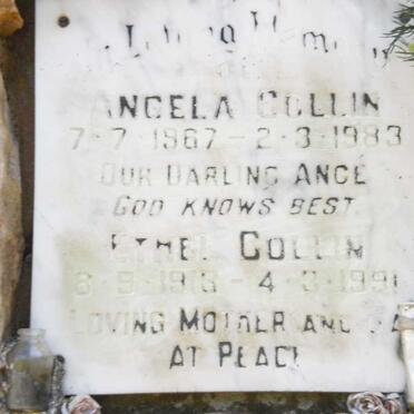 COLLIN Ethel 191?-1991 :: COLLIN Angela 1967-1983