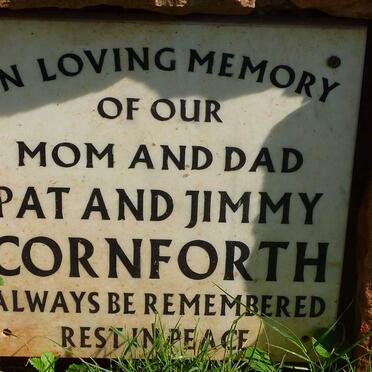 CORNFORTH Jimmy &amp; Pat