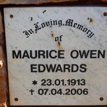 EDWARDS Maurice Owen 1913-2006