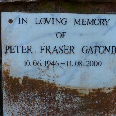 GATONBY Peter Fraser 1946-2000