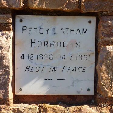 HORROCKS Percy Latham 1898-1981