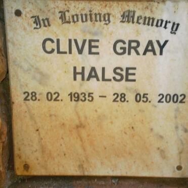 HALSE Clive Gray 1935-2002