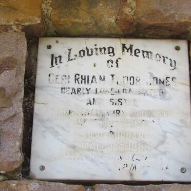 JONES Geri Rhian Tudor 1968-1985