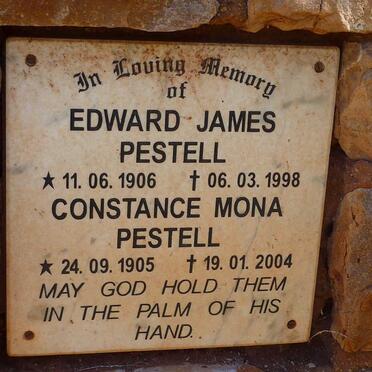 PESTELL Edward James 1906-1998 &amp; Constance Mona 1905-2004