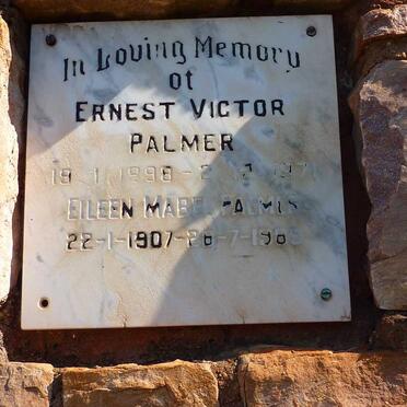 PALMER Ernest Victor 1898-1971 &amp; Eileen Mabel 1907-198?