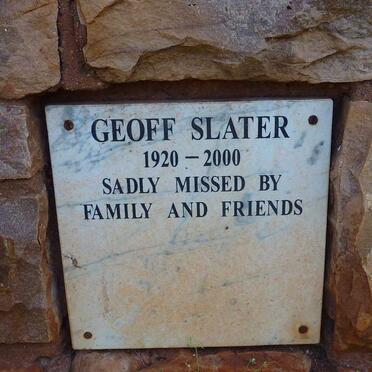 SLATER Geoff 1920-2000
