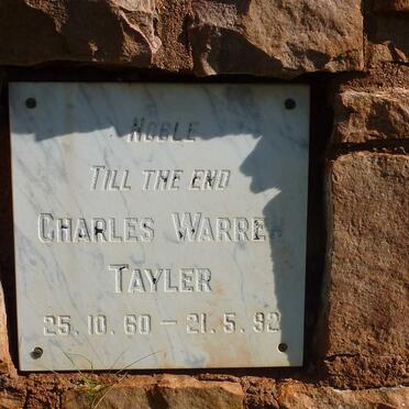 TAYLER Charles Warren 1960-1992