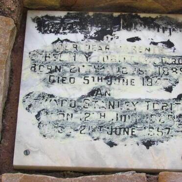 TOBITT Edward Stanley 1985-1957 &amp; Ethel May nee BIRD 1889-1947