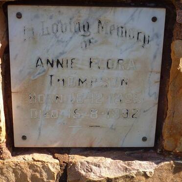 THOMPSON Annie Flora 1895-1982