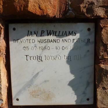 WILLIAMS Ian. P. 1950-1998