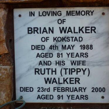 WALKER Brian -1988 &amp; Ruth -2000