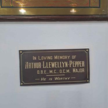 PEPPER Arthur Llewellyn 