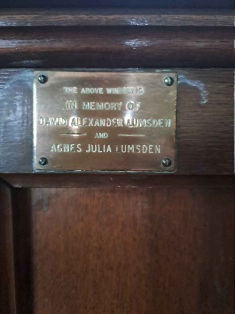 LUMSDEN David Alexander & Agnes Julia